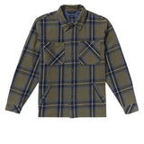 RVCA RVCA Men's Flight Risk Shirt Jacket - Hunter Green Hunter Green S Mens Street Jackets