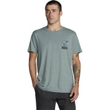 RVCA RVCA Men's Keep Looking Short Sleeve Shirt - Lead Lead S Mens T-Shirts
