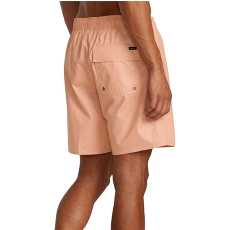 RVCA RVCA Men's Opposites Elastic Shorts Fog S Mens Elastic Swim Trunks