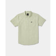 RVCA RVCA Men's That'll Do Dobby Short Sleeve Shirt - Laurel Green Laurel Green S Mens Button Up Short Sleeve Shirts