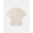 RVCA RVCA Men's Vacancy Short Sleeve Button Up Ceramic M Mens Button Up Short Sleeve Shirts