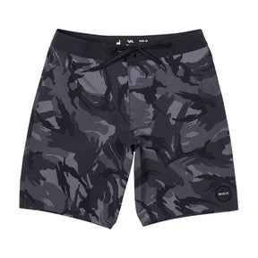 RVCA RVCA VA Print 19" Trunk Black Multi 28 Mens Board Shorts