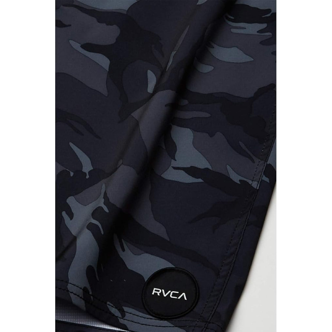 RVCA RVCA VA Print 19" Trunk Black Multi 28 Mens Board Shorts