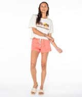 Roxy Roxy Women's Palm Stripe Dstf Tee Egret XS Womens T-Shirts