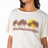 Roxy Roxy Women's Palm Stripe Dstf Tee Egret XS Womens T-Shirts