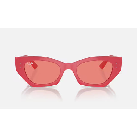 Ray Ban Ray Ban Zena Sunglasses - Red Cherry/ Pink Womens Sunglasses Lifestyle