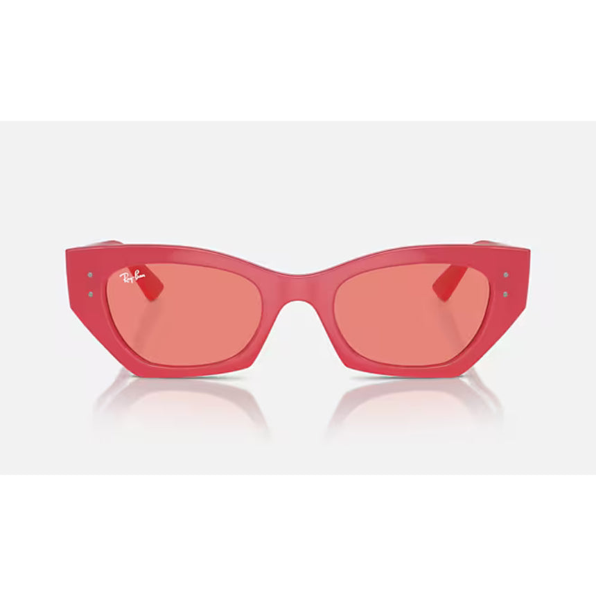 Ray Ban Ray Ban Zena Sunglasses - Red Cherry/ Pink Womens Sunglasses Lifestyle
