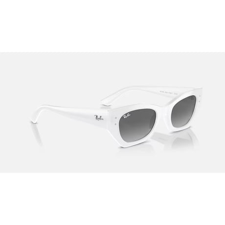 Ray Ban Ray Ban Zena Sunglasses - Snow, Grey Gradient Womens Sunglasses Lifestyle