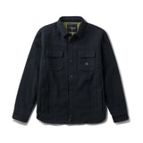 Roark Roark Men's Backwoods Overshirt - Black Black M Mens Street Jackets