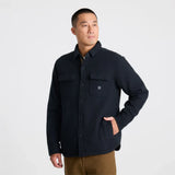 Roark Roark Men's Backwoods Overshirt - Black Black M Mens Street Jackets