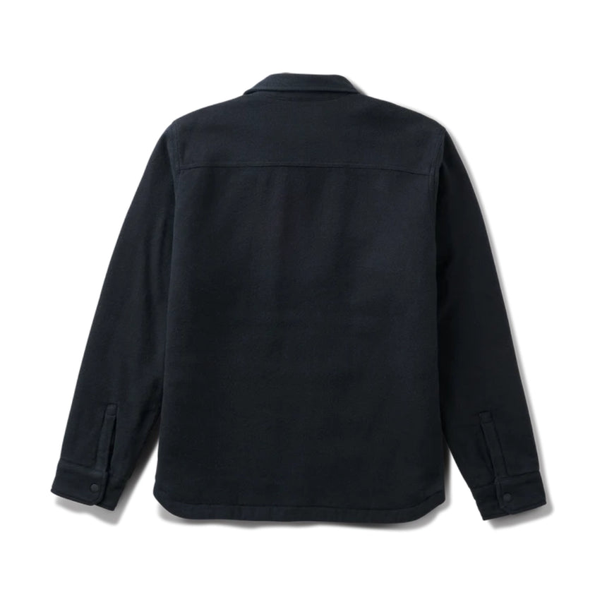 Roark Roark Men's Backwoods Overshirt - Black Black M Mens Street Jackets