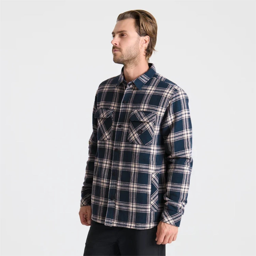 Roark Roark Men's Backwoods Overshirt - Navy Navy M Mens Street Jackets