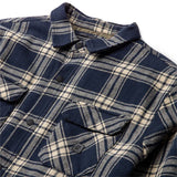 Roark Roark Men's Backwoods Overshirt - Navy Navy M Mens Street Jackets