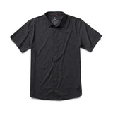 Roark Roark Men's Bless Up Short Sleeve Shirt - Black 2 Black 2 S Mens Button Up Short Sleeve Shirts