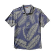 Roark Roark Men's Bless Up Short Sleeve Shirt - Fire Fern Slate Fire Fern Slate S Mens Button Up Short Sleeve Shirts