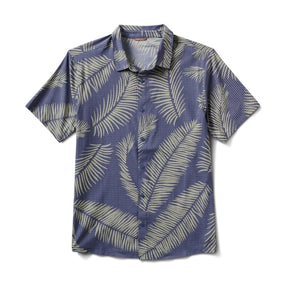 Roark Roark Men's Bless Up Short Sleeve Shirt - Fire Fern Slate Fire Fern Slate S Mens Button Up Short Sleeve Shirts