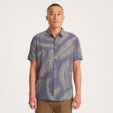 Roark Roark Men's Bless Up Short Sleeve Shirt - Fire Fern Slate Fire Fern Slate S Mens Button Up Short Sleeve Shirts