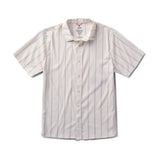Roark Roark Men's Bless Up Stretch Shirt - Unbleached Unbleached S Mens Button Up Short Sleeve Shirts