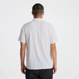 Roark Roark Men's Bless Up Stretch Shirt - Unbleached Unbleached S Mens Button Up Short Sleeve Shirts