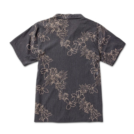 Roark Roark Men's Bless Up Trail Short Sleeve Shirt - Onyx Onyx M Mens Button Up Short Sleeve Shirts