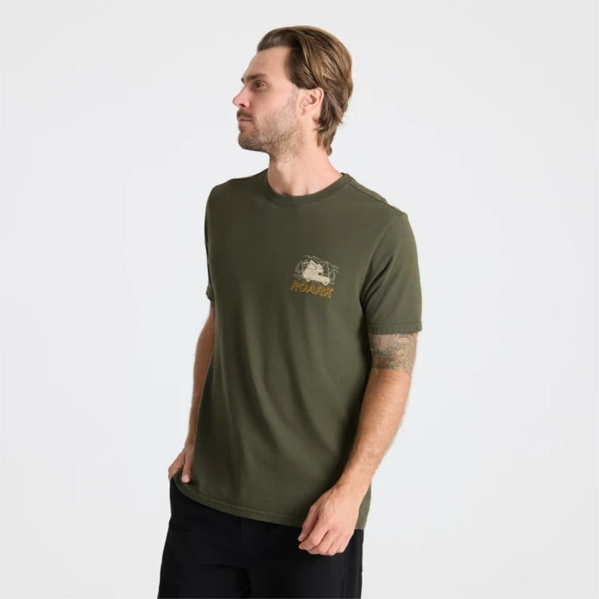 Roark Roark Men's Camper Premium Short Sleeve Tee - Military Military S Mens T-Shirts