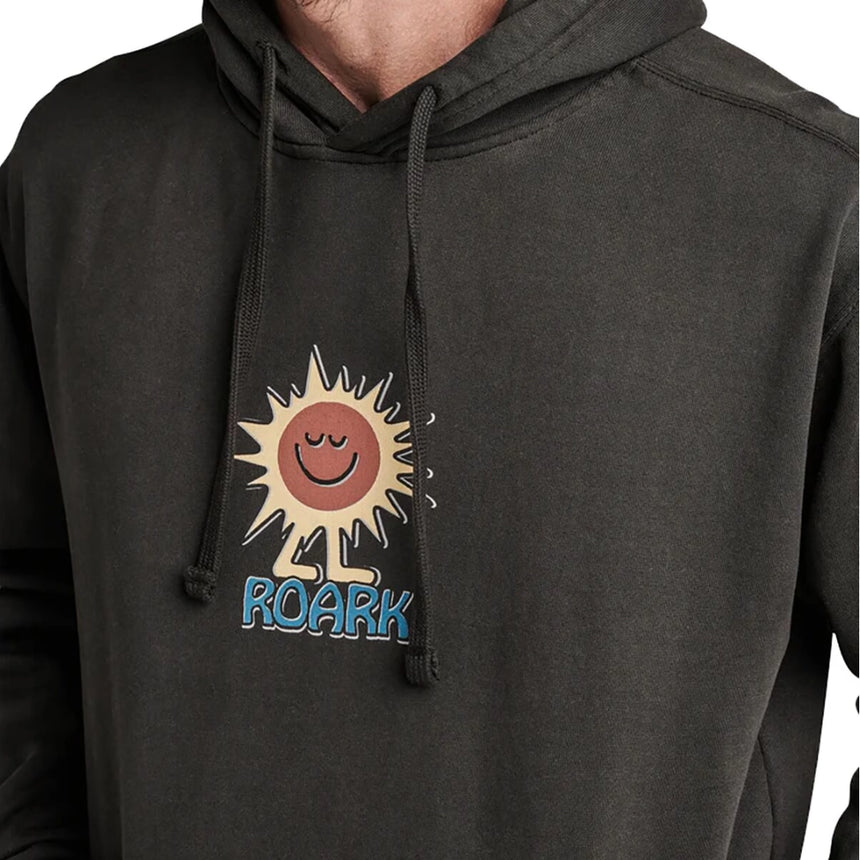 Roark Roark Men's Destroy Enjoy Fleece - Vintage Black Vintage Black S Mens Pullover Hoodies