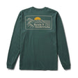 Roark Roark Men's Earth & Sea Long Sleeve Shirt - Slate Green Slate Green M Mens Long Sleeve T-Shirts