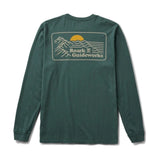 Roark Roark Men's Earth & Sea Long Sleeve Shirt - Slate Green Slate Green M Mens Long Sleeve T-Shirts