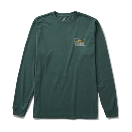 Roark Roark Men's Earth & Sea Long Sleeve Shirt - Slate Green Slate Green M Mens Long Sleeve T-Shirts