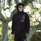 Roark Men's El Morro Zip Fleece 2.0 - Black