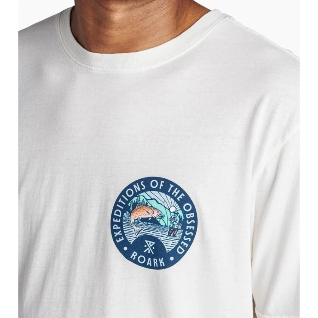 Roark Roark Men's Expeditions Of The Obsessed - Off White Off White S Mens T-Shirts