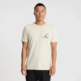 Roark Roark Men's G'Day W.A. Short Sleeve Shirt - Ivory Ivory S Mens T-Shirts