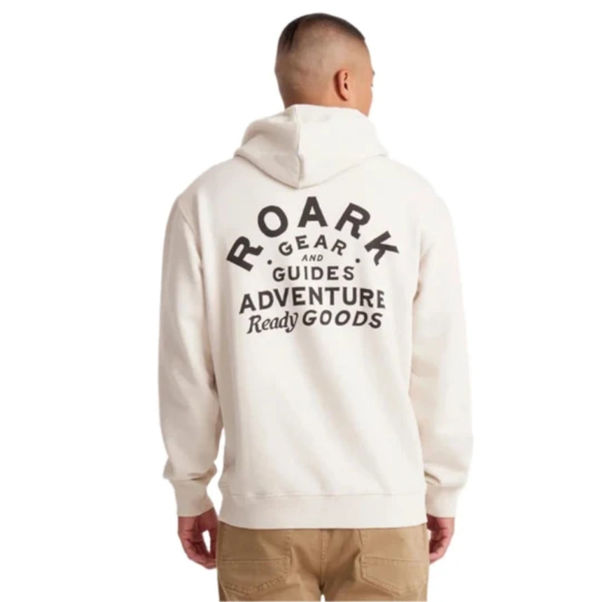 Roark Roark Men's Gear And Guides Hoodie - Bone Bone M Mens Pullover Hoodies