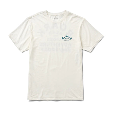 Roark Roark Men's Gear & Guides Short Sleeve Shirt - Off White Off White S Mens T-Shirts
