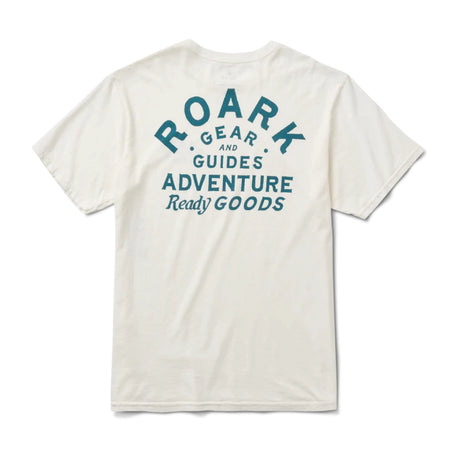 Roark Roark Men's Gear & Guides Short Sleeve Shirt - Off White Off White S Mens T-Shirts