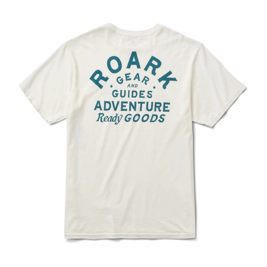 Roark Roark Men's Gear & Guides Short Sleeve Shirt - Off White Off White S Mens T-Shirts