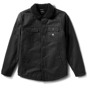 Roark Roark Men's Hebrides Sherpa Jacket - Black Black S Mens Street Jackets
