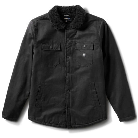 Roark Roark Men's Hebrides Sherpa Jacket - Black Black S Mens Street Jackets