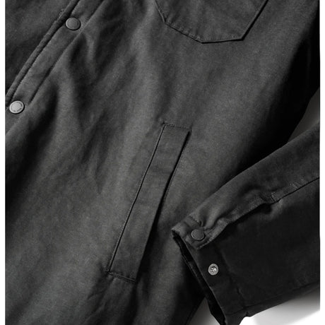 Roark Roark Men's Hebrides Sherpa Jacket - Black Black S Mens Street Jackets