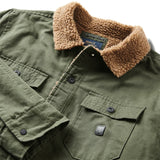 Roark Roark Men's Hebrides Sherpa Jacket - Dark Military Dark Military S Mens Street Jackets