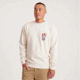 Roark Roark Men's House OF Darwin Crew - Bone Bone M Mens Pullover Hoodies