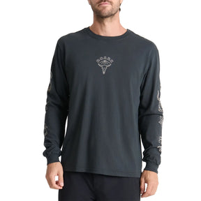 Roark Roark Men's Icons Long Sleeve Shirt - Black Black S Mens Long Sleeve T-Shirts
