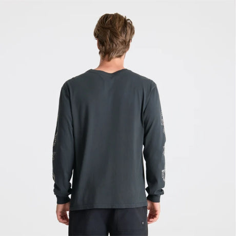 Roark Roark Men's Icons Long Sleeve Shirt - Black Black S Mens Long Sleeve T-Shirts