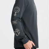 Roark Roark Men's Icons Long Sleeve Shirt - Black Black S Mens Long Sleeve T-Shirts