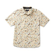 Roark Roark Men's Journey Short Sleeve Woven - Bendik Almond Paste Bendik Almond Paste S Mens Button Up Short Sleeve Shirts