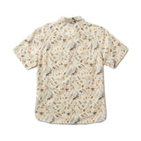 Roark Roark Men's Journey Short Sleeve Woven - Bendik Almond Paste Bendik Almond Paste S Mens Button Up Short Sleeve Shirts
