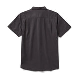 Roark Roark Men's Made To Fade Short Sleeve Woven - Washed Charcoal Washed Charcoal S Mens Button Up Short Sleeve Shirts