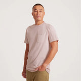 Roark Roark Men's Made To Fade Tee - Washed Dusty Violet Washed Dusty Violet M Mens T-Shirts