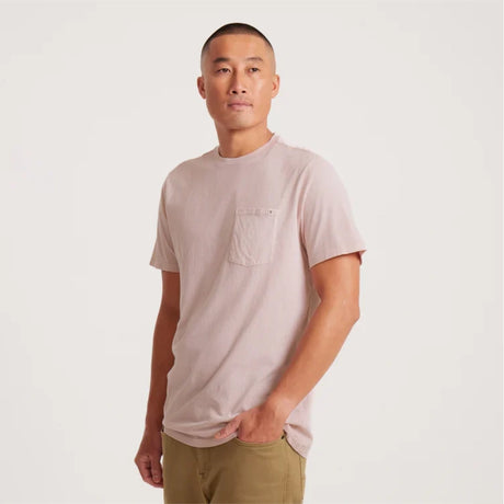 Roark Roark Men's Made To Fade Tee - Washed Dusty Violet Washed Dusty Violet M Mens T-Shirts