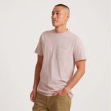Roark Roark Men's Made To Fade Tee - Washed Dusty Violet Washed Dusty Violet M Mens T-Shirts